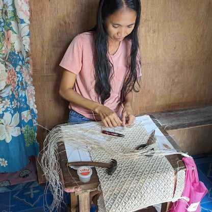 [M+abaca]<br>クラッチバッグ