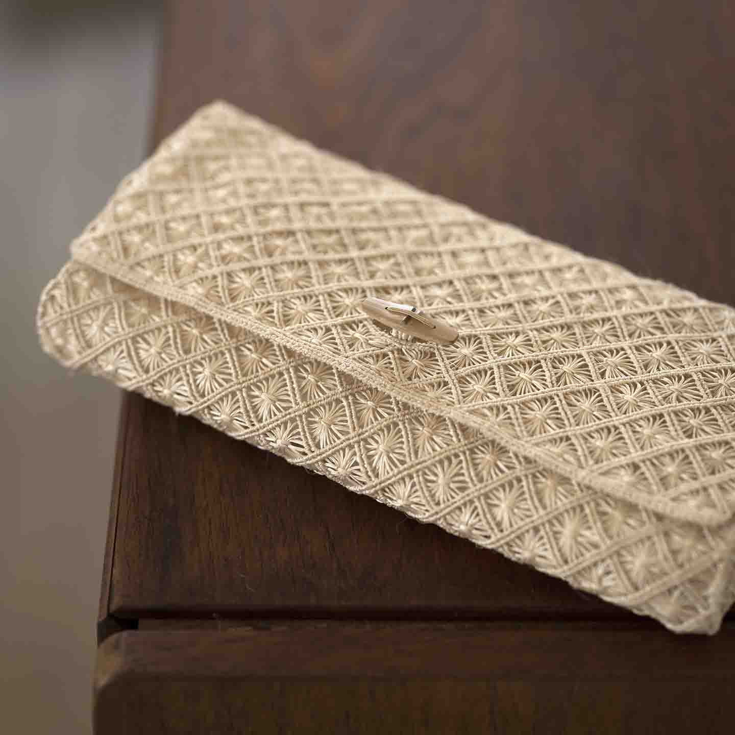 [M+abaca]<br>クラッチバッグ