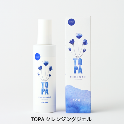 揺らぎやすい<br>肌をいたわり、<br>潤いで満たす<br>「TOPA」フェイシャル<br>スキンケアセット