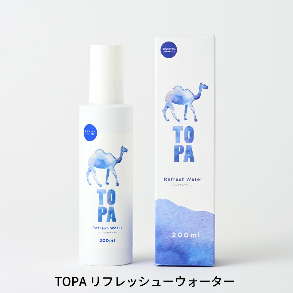 揺らぎやすい<br>肌をいたわり、<br>潤いで満たす<br>「TOPA」フェイシャル<br>スキンケアセット