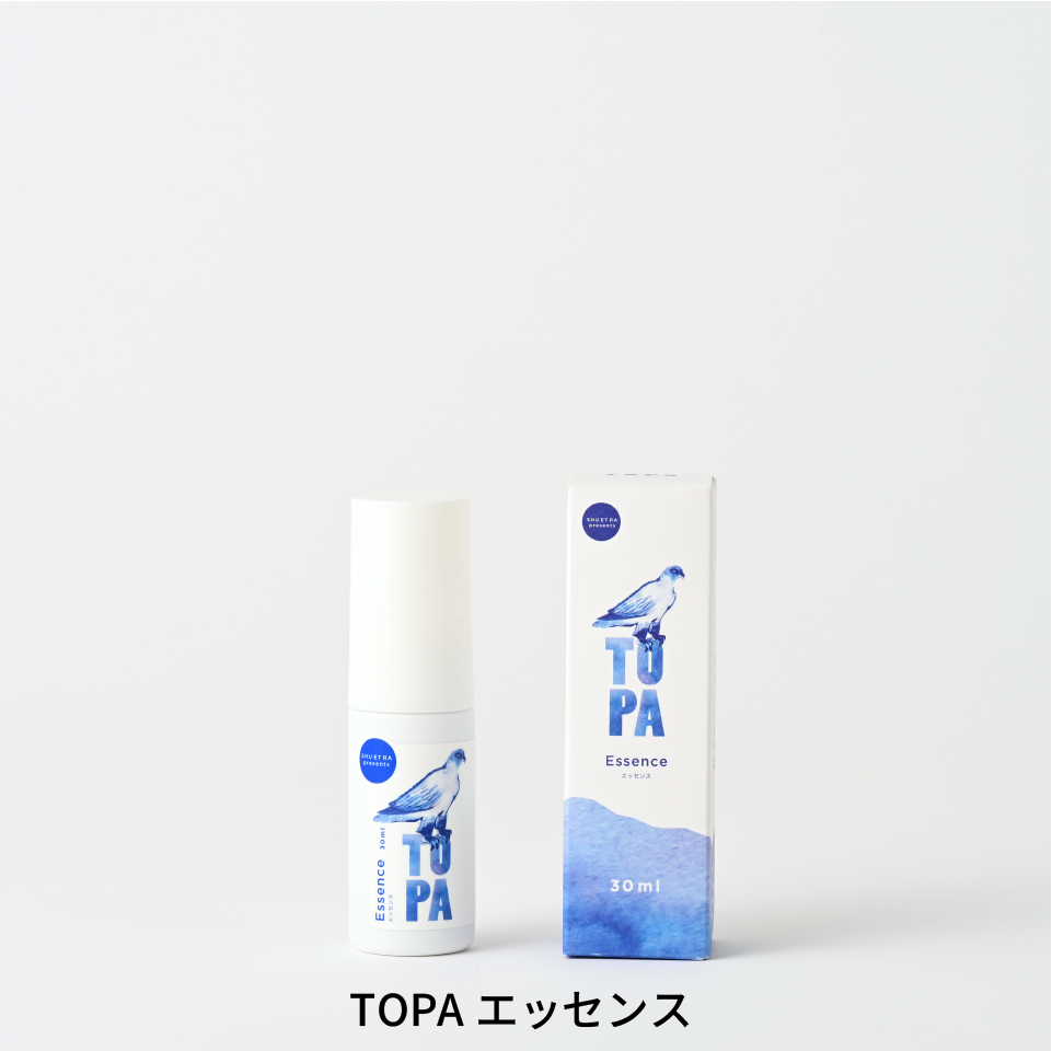 揺らぎやすい<br>肌をいたわり、<br>潤いで満たす<br>「TOPA」フェイシャル<br>スキンケアセット